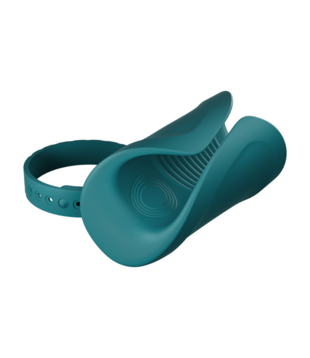 Gush 2 - Vibrerende en Oscillerende Penis Massager - Groen