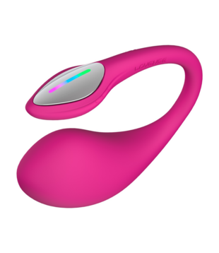 Lush 4 - Krachtige App-gestuurde Draagbare G-spot Ei Vibrator - Roze