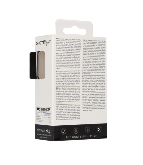 Shots Toys by Shots Slim Beginner Butt Plug