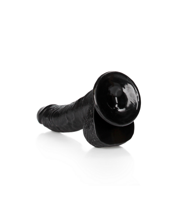 RealRock by Shots Gekromde Realistische Dildo met Ballen en Zuignap - 8 / 20,5 cm