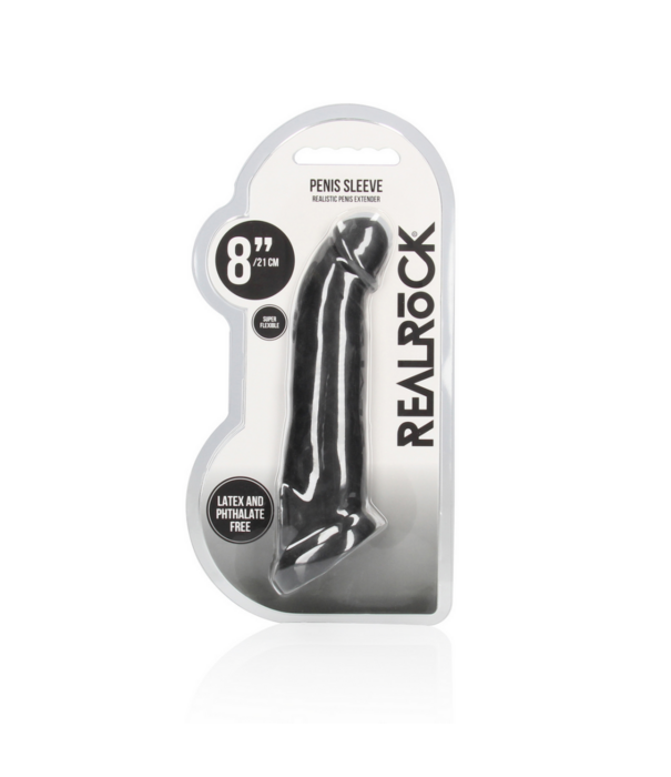 RealRock by Shots Penis Sheath - 8 / 20 cm