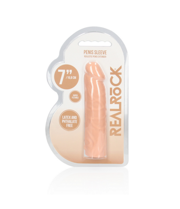 RealRock by Shots Penis Sheath - 7 / 17 cm
