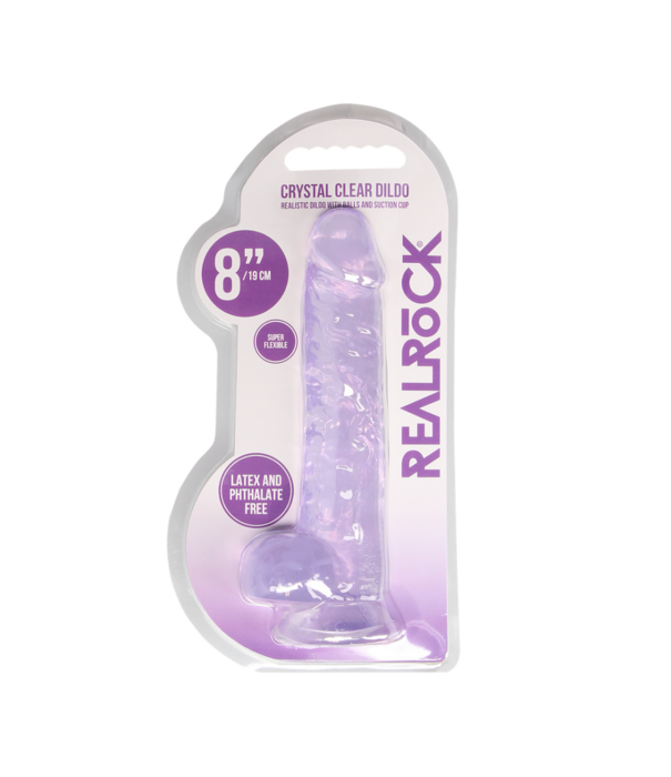RealRock by Shots Realistische Dildo met Ballen - 8 / 21 cm