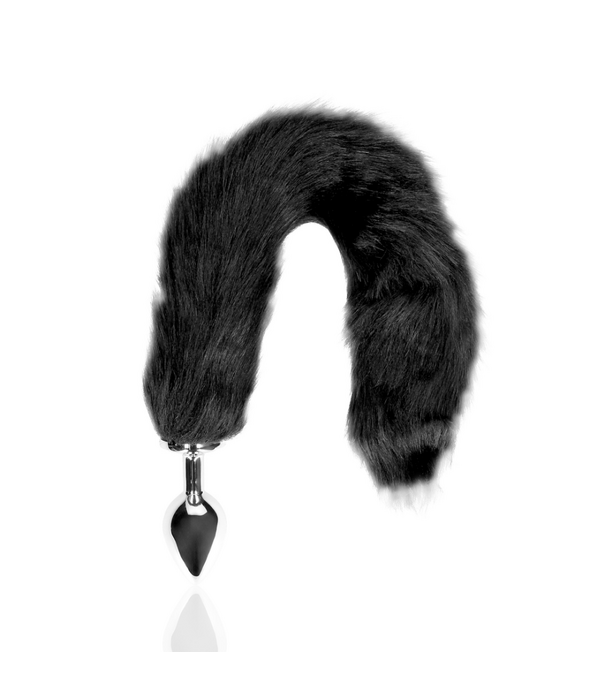 Ouch! by Shots Vossenstaart met metalen buttplug