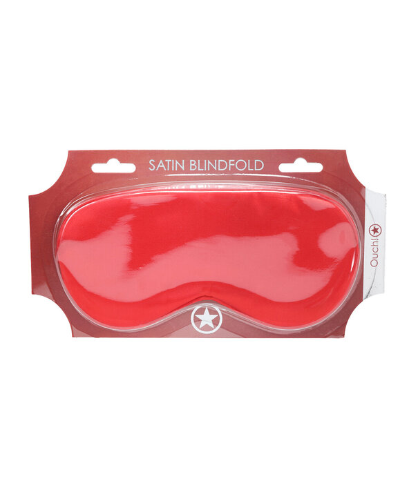 Ouch! by Shots Satin Mask - Rood