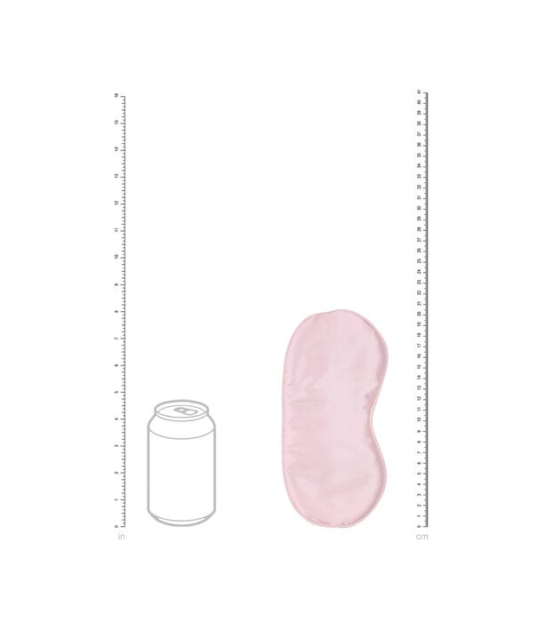 Ouch! by Shots Satin Mask - Poederroze