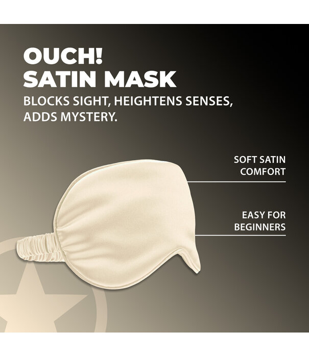 Ouch! by Shots Satin Mask - Goud