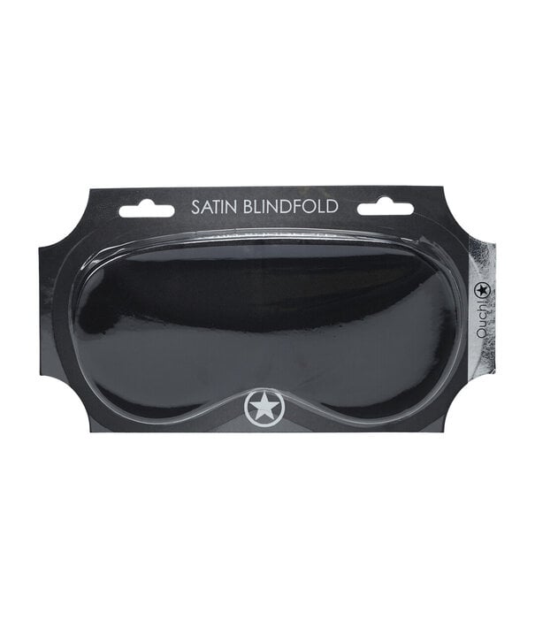 Ouch! by Shots Satin Mask - Zwart