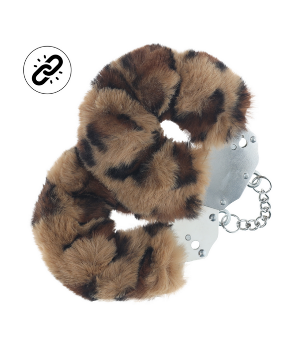 Ouch! by Shots Zware Fluffy Handboeien - Luipaard