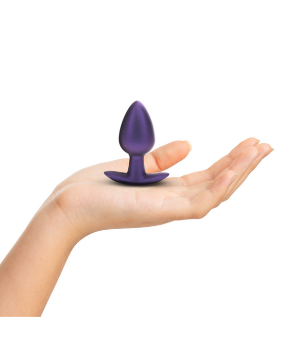 Ouch! by Shots Zachte Siliconen Anale Plug - Medium - 3,1 / 7,9 cm - Metallic Paars