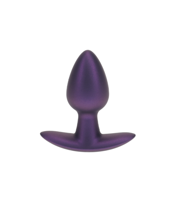 Ouch! by Shots Zachte Silicone Anale Plug - Klein - 6,5 cm - Metallic Paars