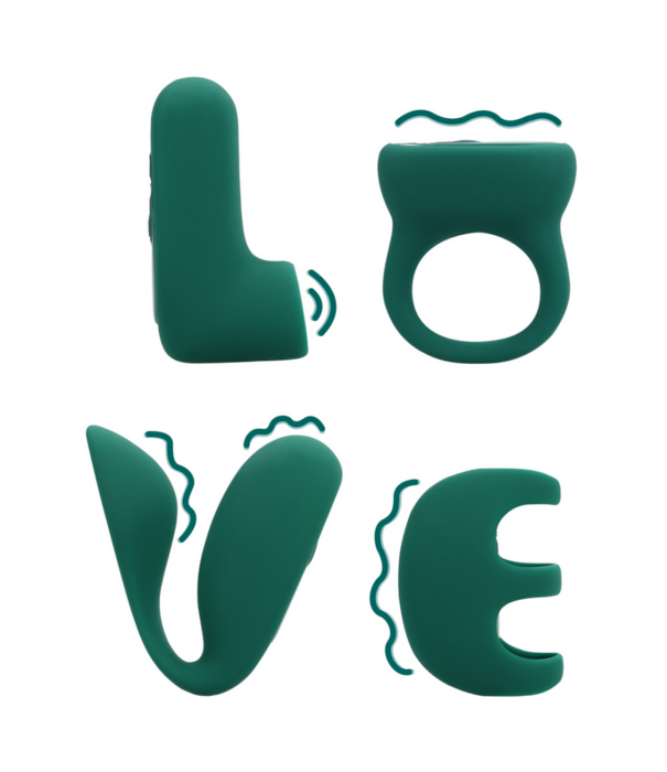 Loveline by Shots 'LOVE' (S)explore Set - Groene Kristal