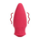 Kegelvormige Bullet Vibrator - Blushing Red