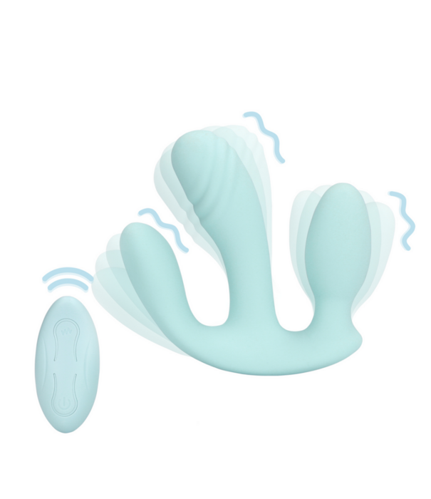 Loveline by Shots Drie-in-één Vloeibare Siliconen Vibrator