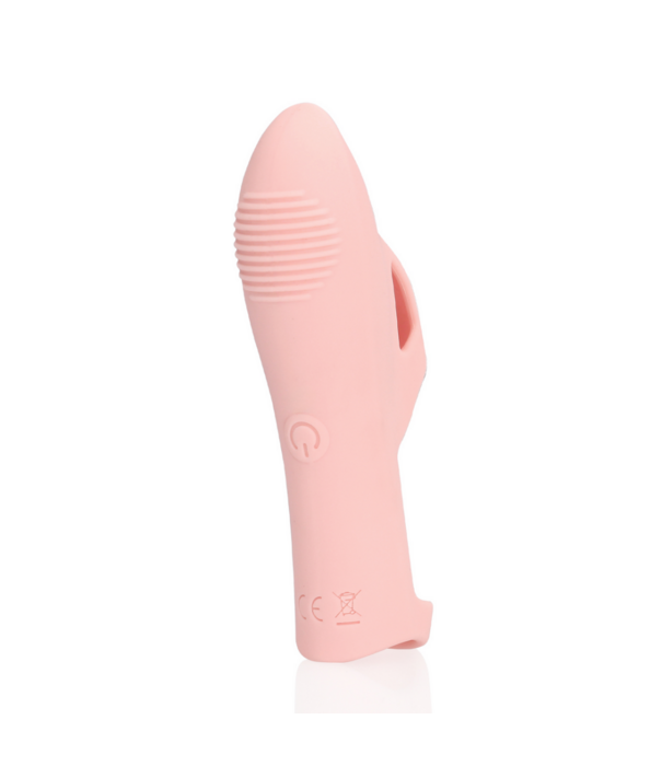Loveline by Shots Silicone Vinger Vibrator - Touch of Pink