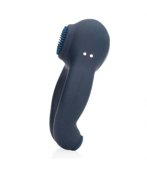 Loveline by Shots Vibrerende Cockring met Clitoris Stimulatie - Indigo Blauw