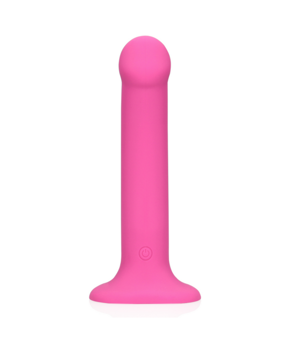 Loveline by Shots Non-Phallic Vibrerende Dildo - Medium - Krachtig Roze