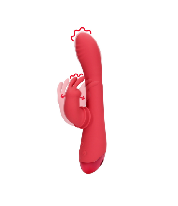 Loveline by Shots Bewegende Rabbit G-spot Vibrator