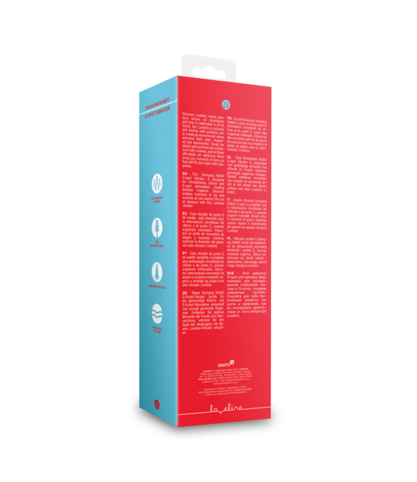 Loveline by Shots Bewegende Rabbit G-spot Vibrator