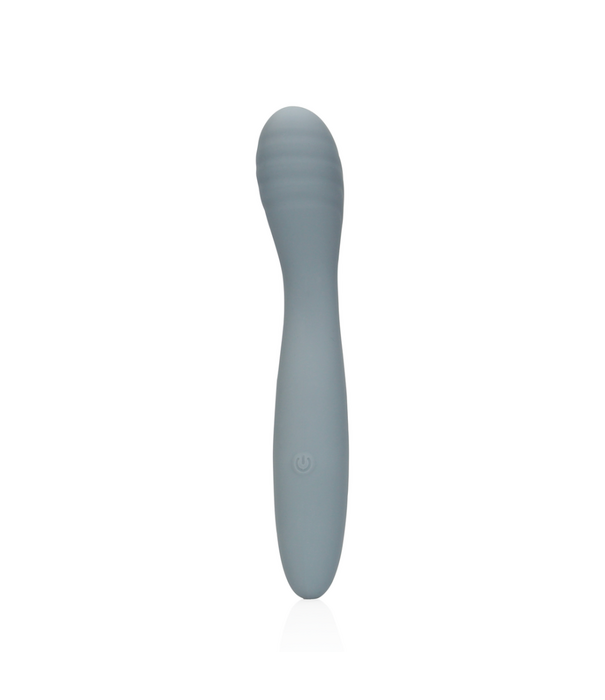 Loveline by Shots Ultra Soft Silicone G-Spot Vibrator - Basalt Grijs