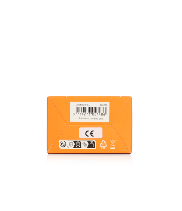 Loveline by Shots Zachte Siliconen Konijn Vibrator - Donker Kers