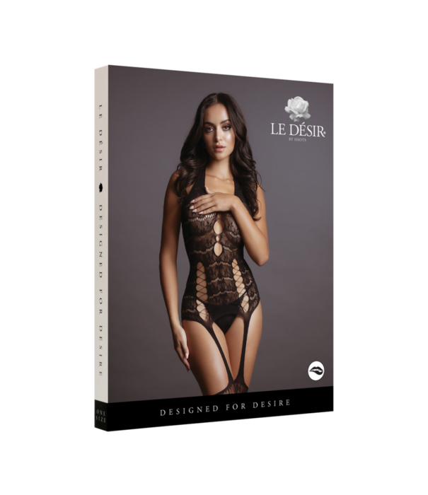 Le Désir by Shots Kant Suspender Bodystocking - One Size