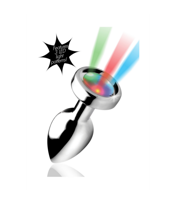Light Up - Butt Plug - Klein