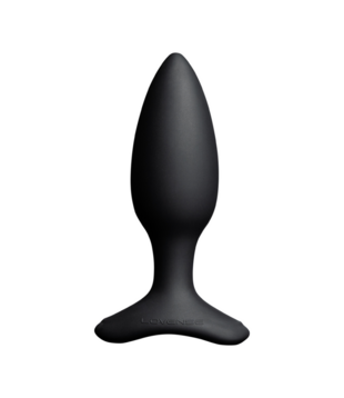 Hush 2 - App-bestuurde Vibrerende Buttplug - 1,5 / 3,8 cm - Zwart