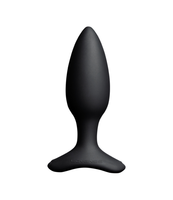 Lovense Hush 2 - App-bestuurde Vibrerende Buttplug - 1,5 / 3,8 cm - Zwart