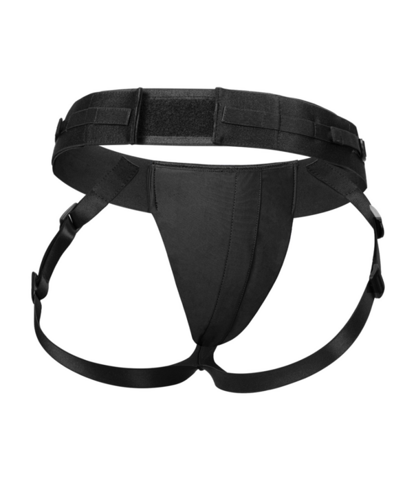 Lovense Strapless Harnas voor Lapis Dubbel Eind Vibrerende Strap-on - Zwart/Roze