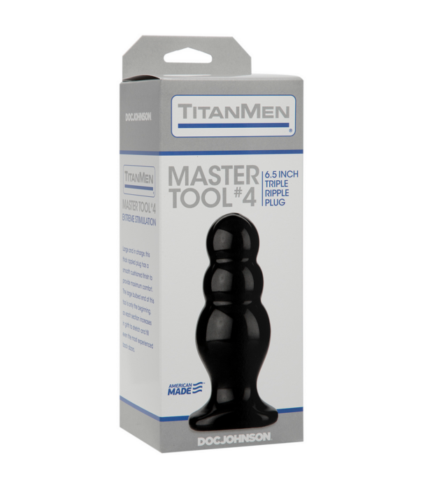 Doc Johnson Master Tool #4 - Butt Plug - 6.5 / 16,5 cm