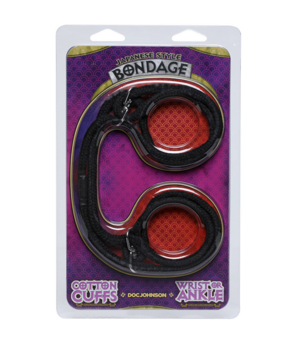 Doc Johnson 100% Katoenen Pols of Enkelmanchetten