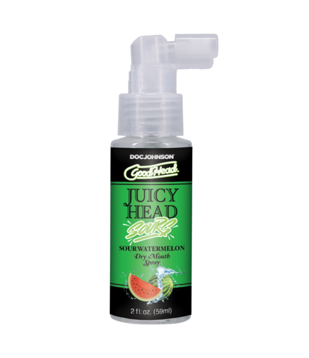 Doc Johnson Juicy Head - Dry Mouth Spray - Sour Watermelon - 2 fl oz / 60 ml
