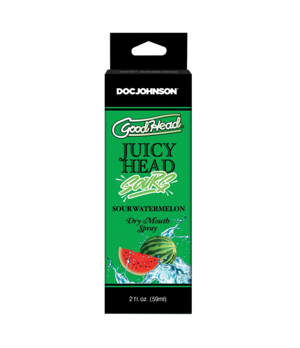 Doc Johnson Juicy Head - Dry Mouth Spray - Sour Watermelon - 2 fl oz / 60 ml
