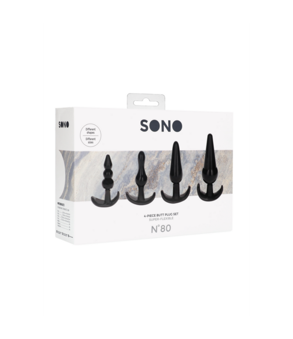 Sono by Shots No.80 - 4-delige Butt Plug Set