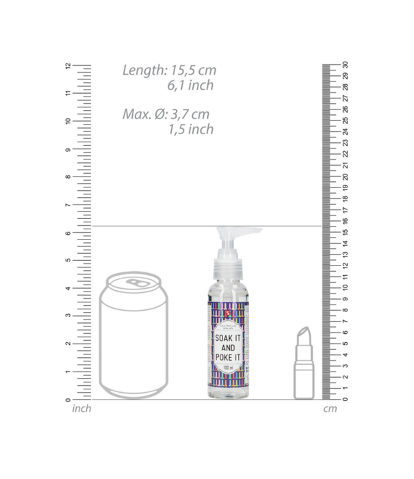 S-Line by Shots Soak It And Poke It - Extra Dikke Glijmiddel - 3 fl oz / 100 ml