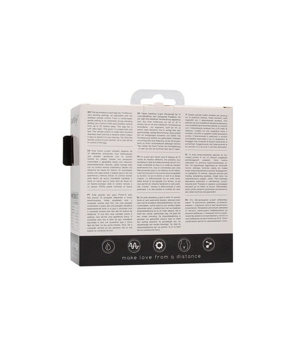 Shots Toys by Shots Draadloos Vibrerend G-Spot Ei