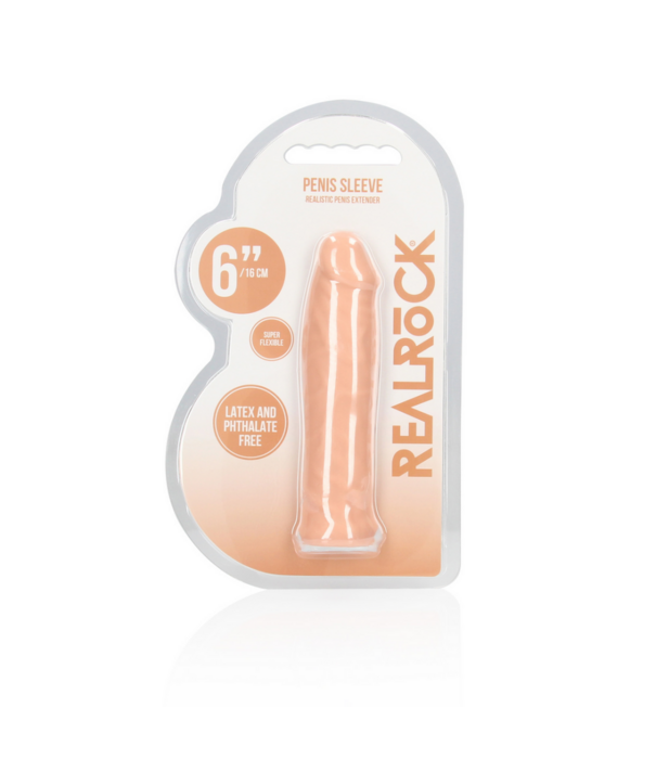 RealRock by Shots Penis Sheath - 6 / 16 cm