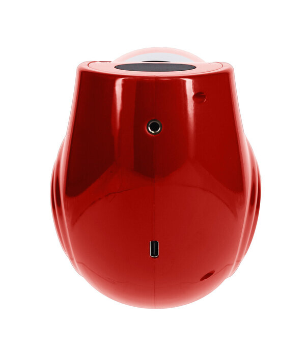 Pumped by Shots StrokeMate - Suction Rotation and Thrusting Masturbator Pump - Metallic Red