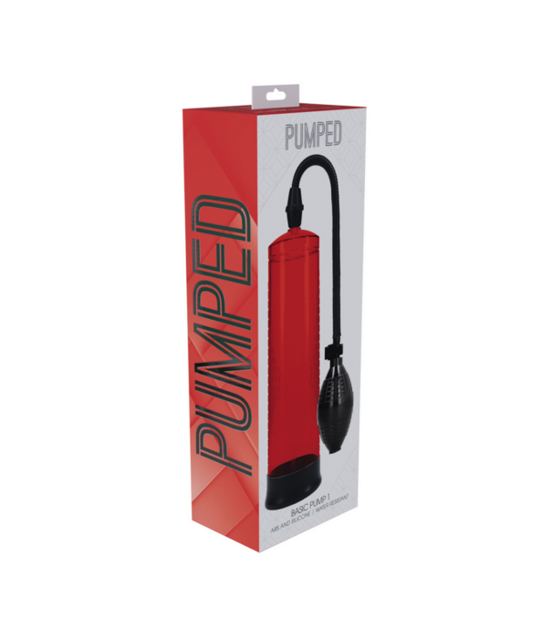 Pumped by Shots Basis Pomp 1 - Waterdicht - Rood