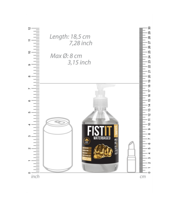 Fist It by Shots Waterbased glijmiddel - 17 fl oz / 500 ml