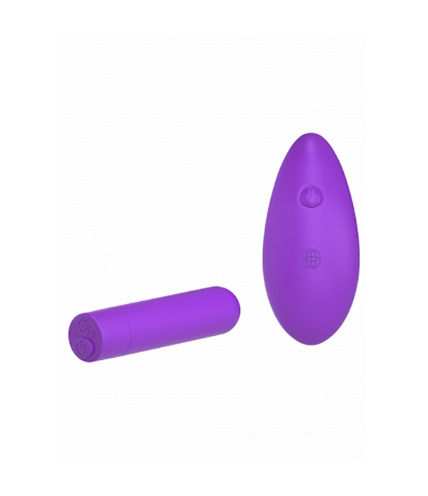 Pipedream Haar - Oplaadbare Bullet met Afstandsbediening