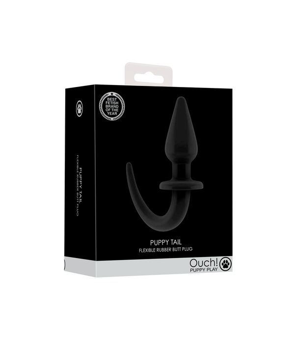 Ouch! by Shots Flexibele Rubber Buttplug