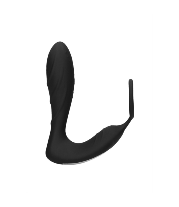 Ouch! by Shots E-stim Vibrerende Butt Plug  Cockring