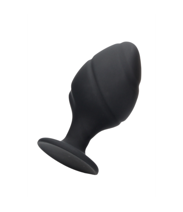 Ouch! by Shots Gedraaid Butt Plug Set - Zwart