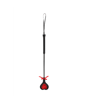 Hartvormige Crop met Rode Kant