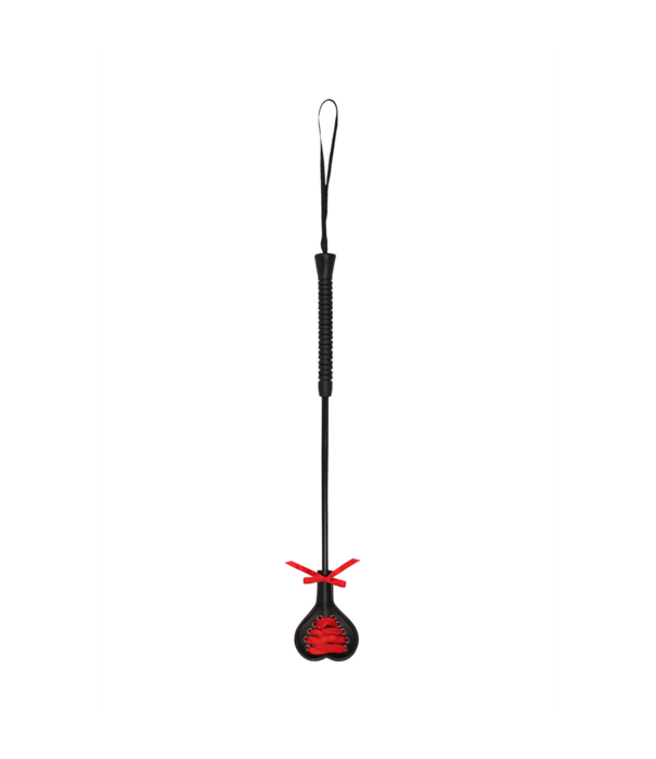 Ouch! by Shots Hartvormige Crop met Rode Kant