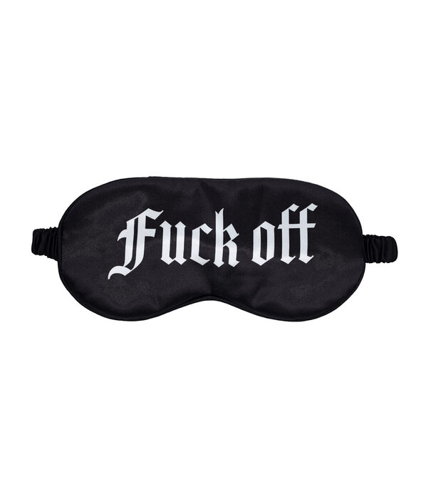 Ouch! by Shots Fuck Off - Geprinte Satijnen Masker - Zwart