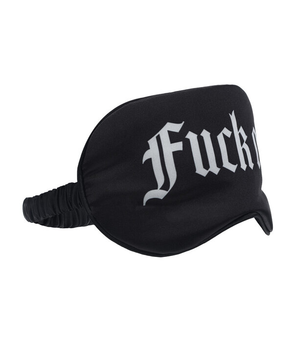 Ouch! by Shots Fuck Off - Geprinte Satijnen Masker - Zwart