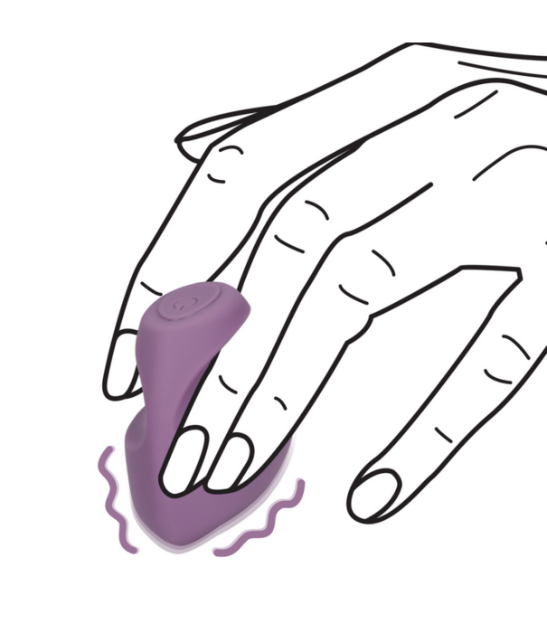 Loveline by Shots Vinger Vibrator - Mystic Paars